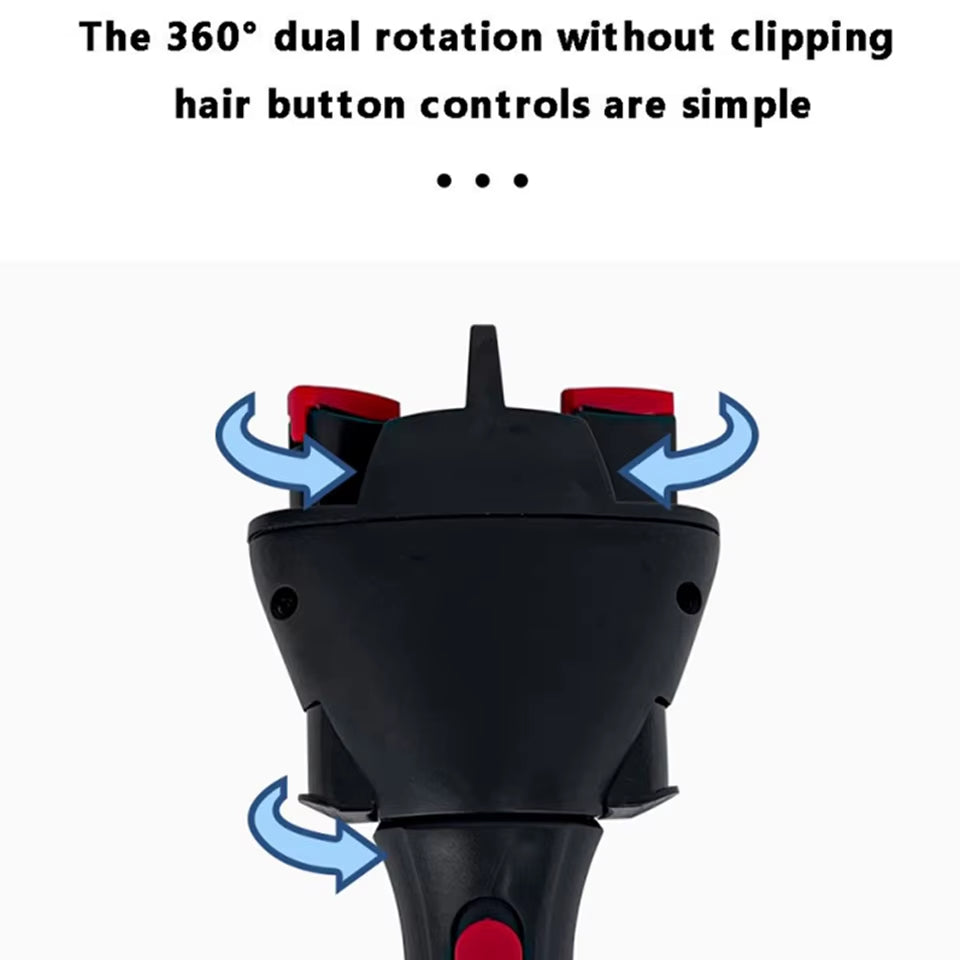 Trenzador Automático de Cabello de Alta Calidad – Máquina Eléctrica Inteligente para Trenzas Rápidas, Estilizado, Nudos, Rizos, Twist y Dreadlocks