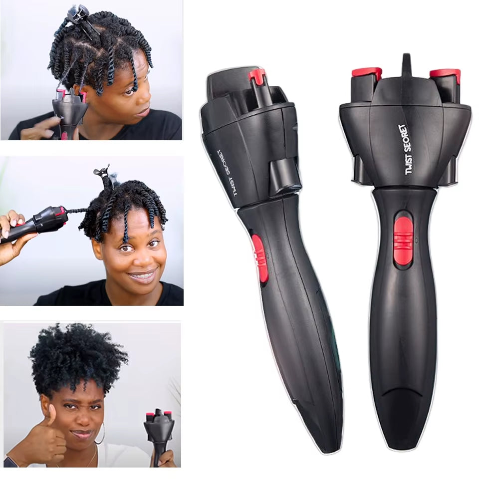 Trenzador Automático de Cabello de Alta Calidad – Máquina Eléctrica Inteligente para Trenzas Rápidas, Estilizado, Nudos, Rizos, Twist y Dreadlocks