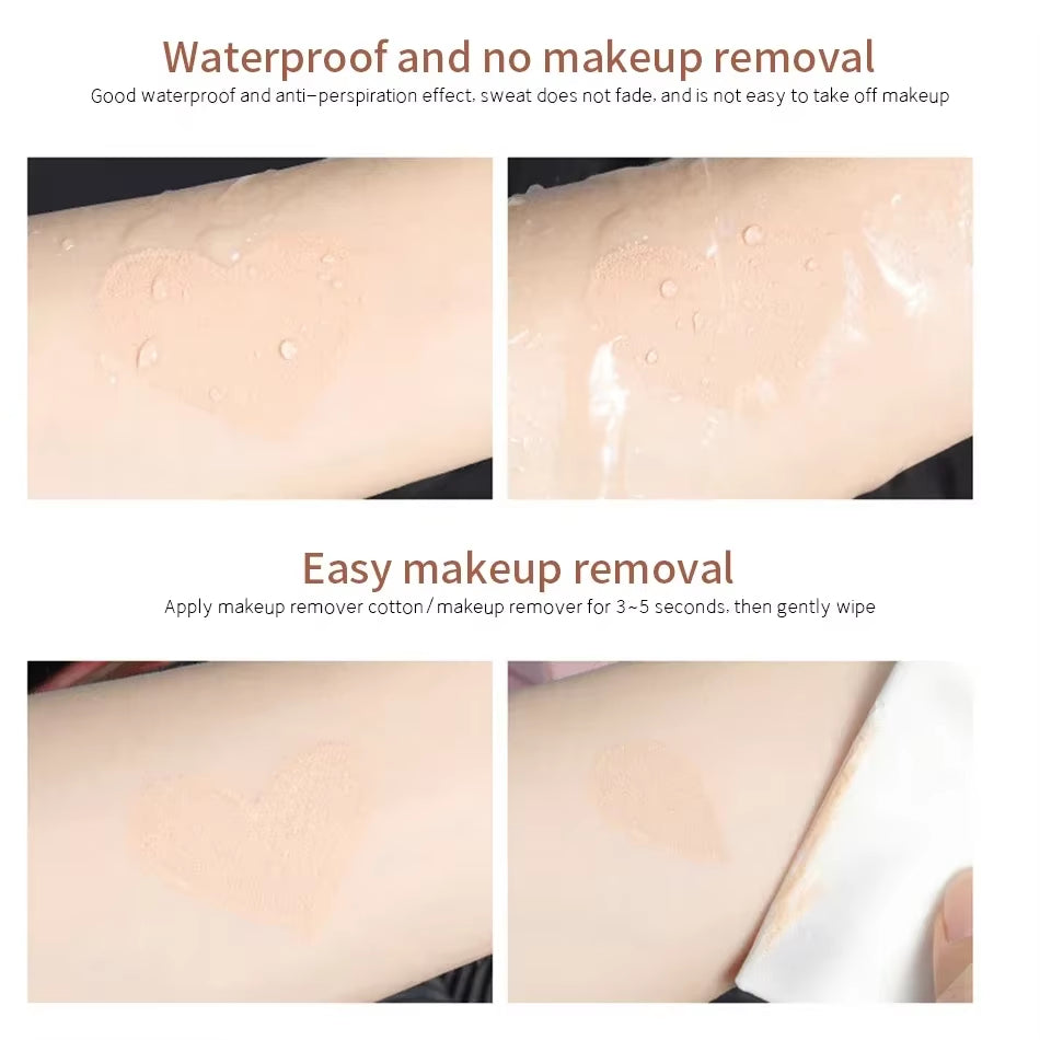 Corrector en barra de alta cobertura, resistente al agua, ideal para disimular manchas y contornear con precisión.