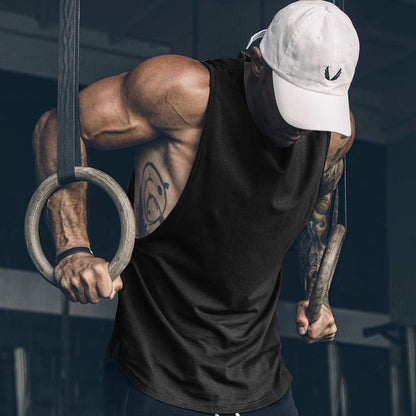 Pack de 2 camisetas sin mangas para hombre, perfectas para gimnasio, musculación y entrenamientos intensos.