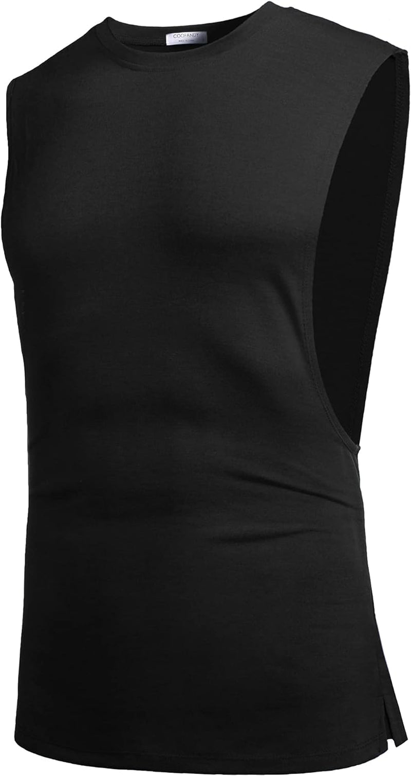 Pack de 2 camisetas sin mangas para hombre, perfectas para gimnasio, musculación y entrenamientos intensos.